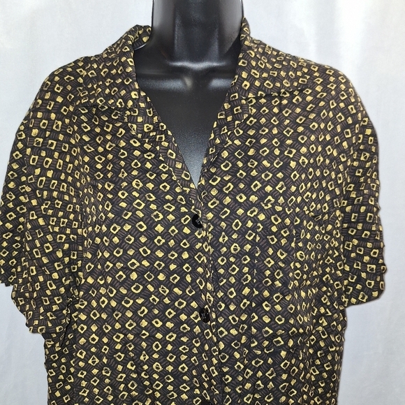 Seville button-down blouse size 12 - Picture 2 of 6